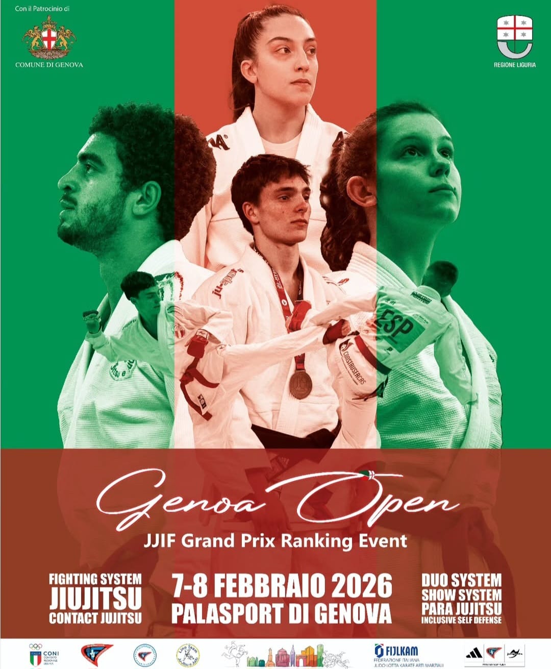 Genoa Open 2026 Grand Prix JJIF Ranking event